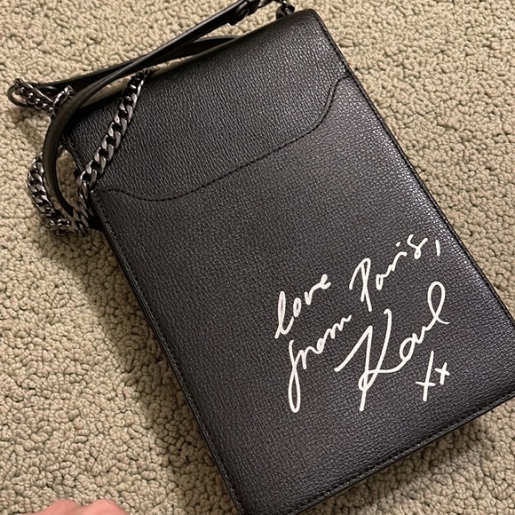 Karl Lagerfeld Bags Karl Lagerfeld Paris Leather Crossbody Poshmark